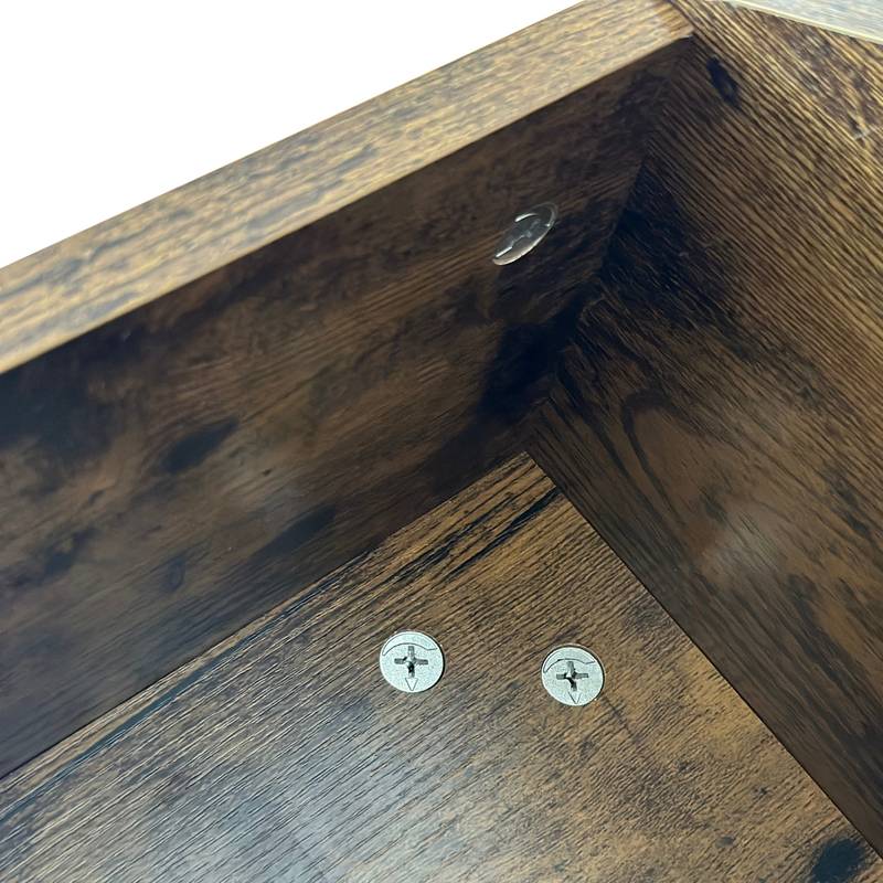 Charming Hexagon Wooden Side Table