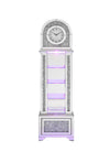 Noralie LED Grandfather Clock with Faux Diamond Accents