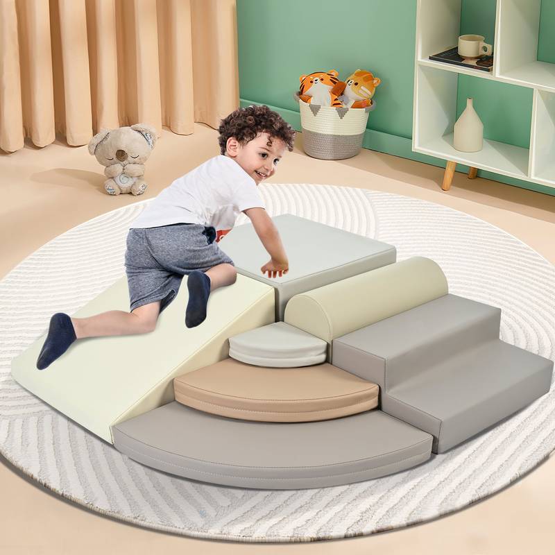 Colorful Soft Foam Climbing Fun for Toddlers