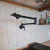 Stretchable Pot Filler Faucet - Matte Black
