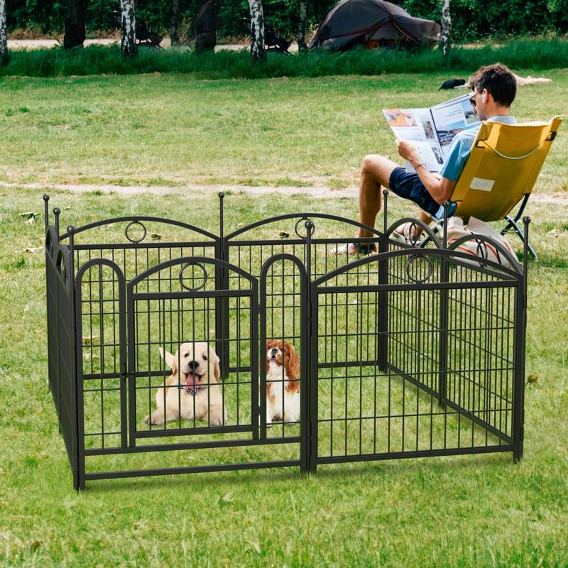 Paw Paradise Playpen: The Ultimate Indoor/Outdoor Dog Fence