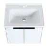 Chic Soft-Close Bathroom Vanity with Sink and Shelves
