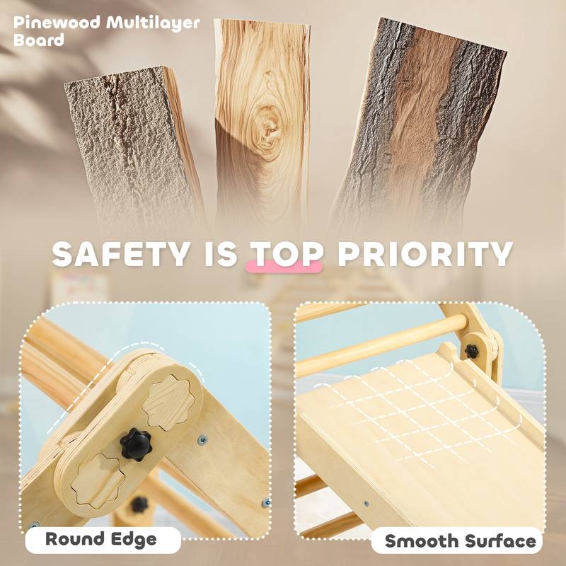 Adventure Playset: Colorful Indoor Climbing Fun for Toddlers