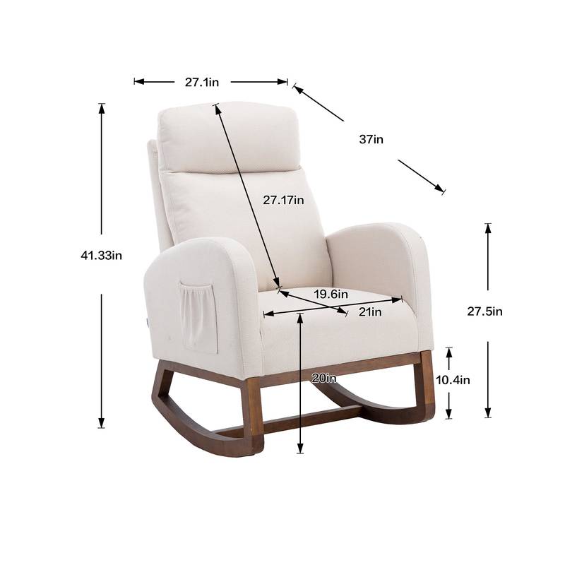 Cozy Glider Rocking Chair
