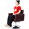 Chic Swivel Style Chair for Salon Comfort