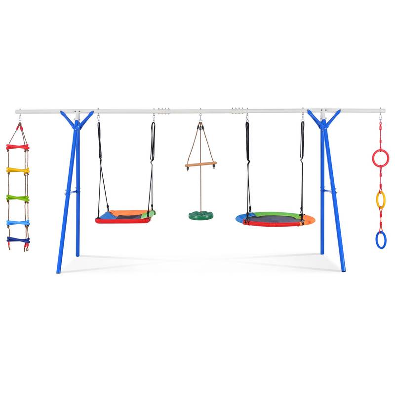 Ultimate Outdoor Toddler Swing and Play Set
