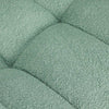Cozy Teddy Rocker - Modern Accent Chair in Light Green