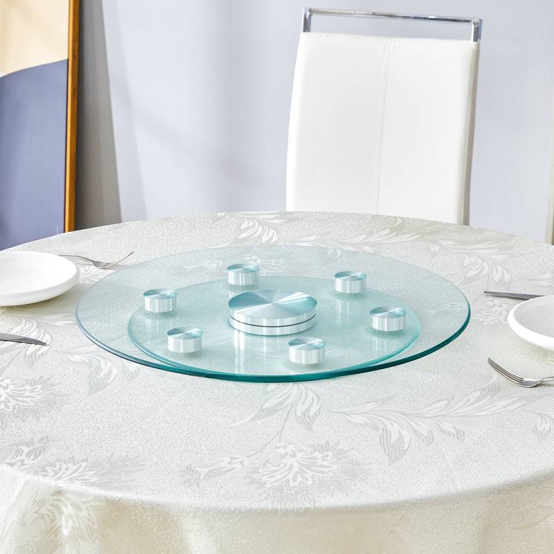 Spin & Store Round Glass Organizer