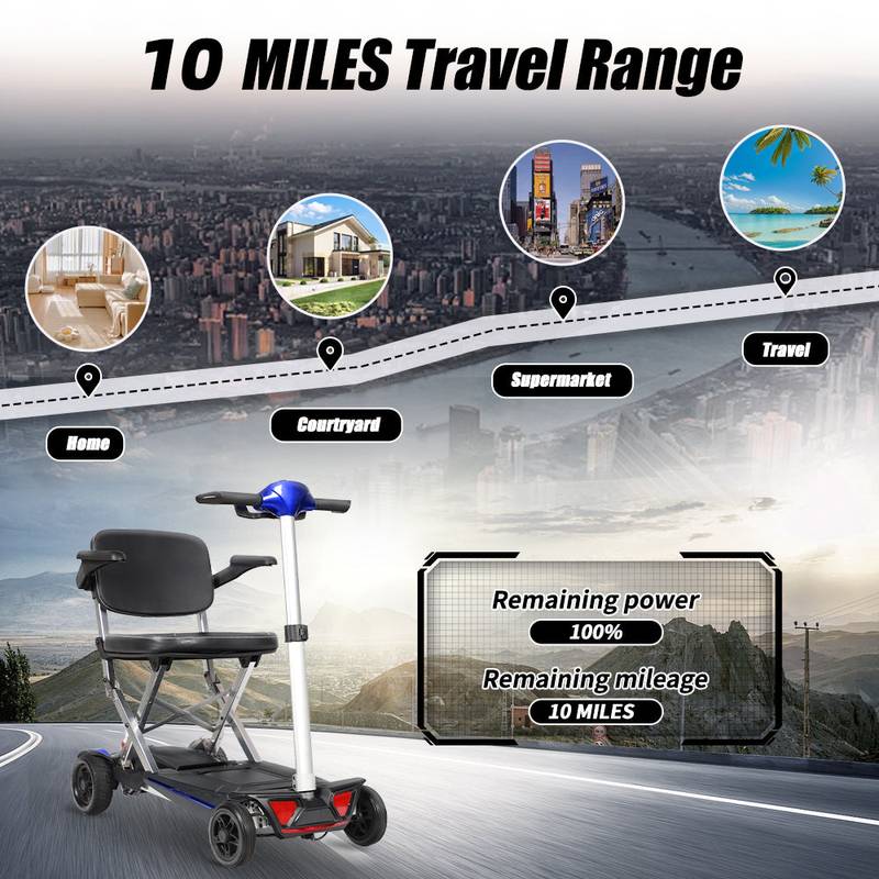 EasyGo Folding Mobility Scooter for Adults