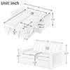 Cozy ConvertiSofa for Two