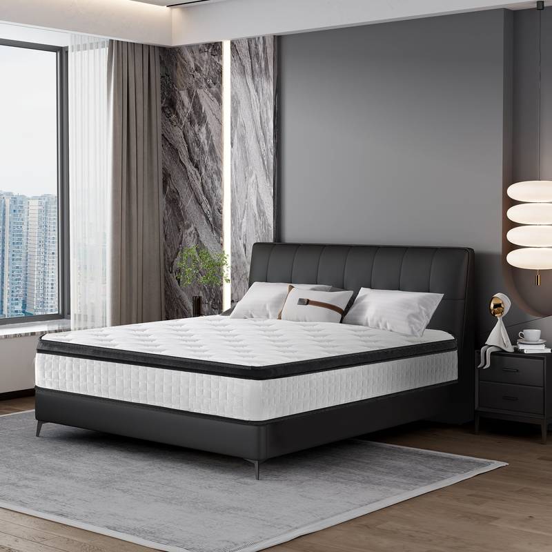 CoolComfort Hybrid Mattress - Twin Size 12 Inch Memory Foam Bliss