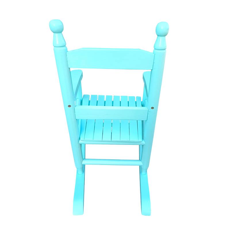 Cozy Blue Rocking Chair for Kids - Indoor/Outdoor Fun!
