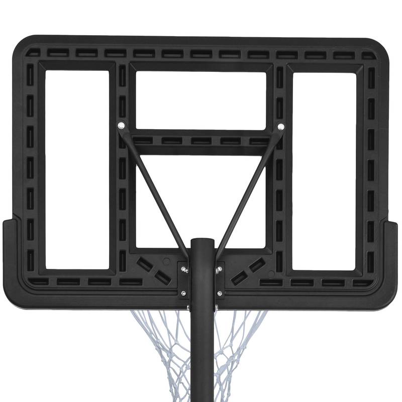 Glow & Shoot: Adjustable Portable Basketball Hoop for All Ages