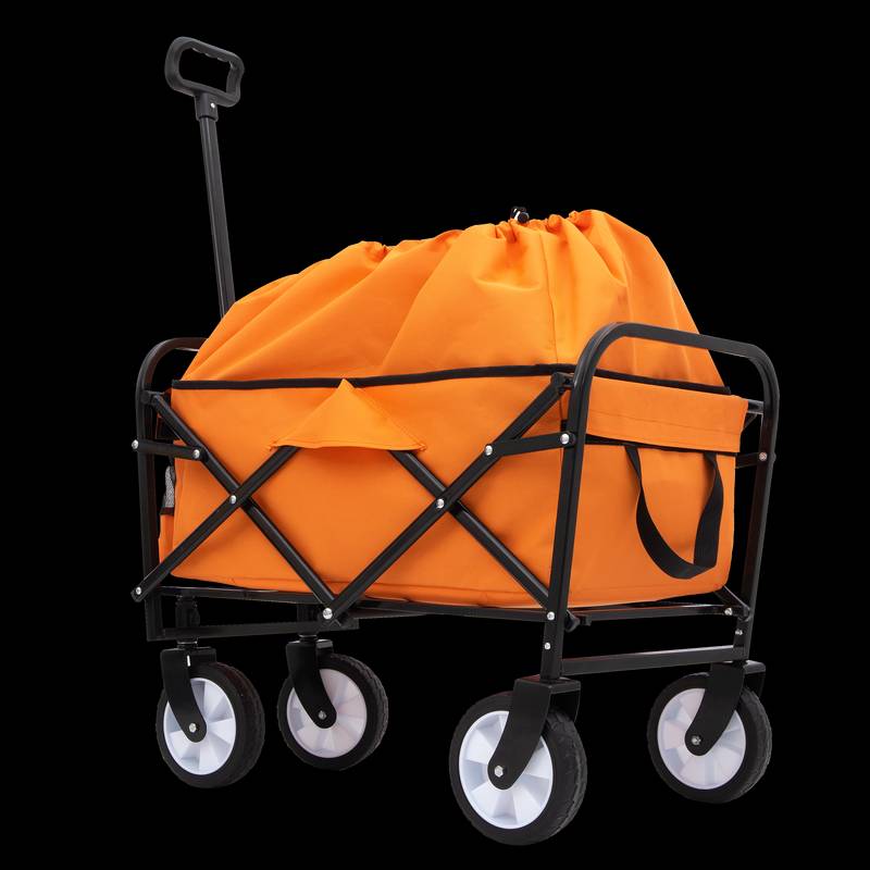 Versatile Collapsible Beach Wagon with Liner Bags