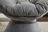 Cozy Swivel Barrel Chair