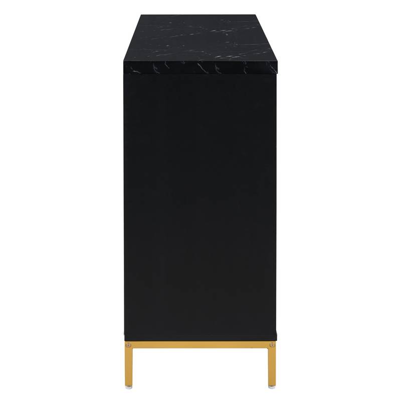 Stylish Black Sideboard with Ample Storage
