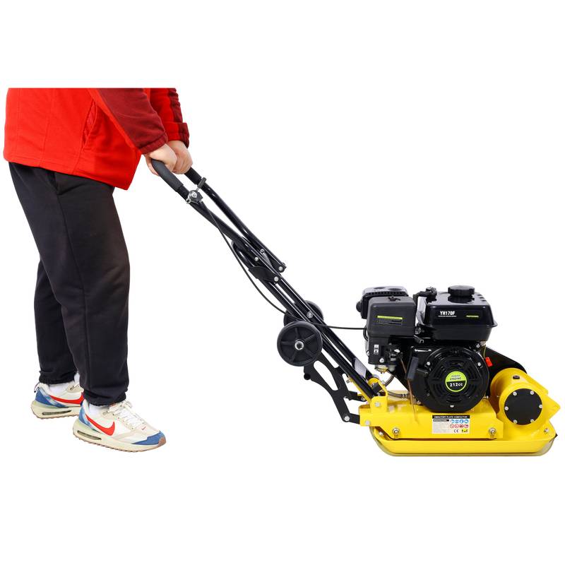 PowerMax Plate Compactor with Wheels - EPA Compliant Vibration Force