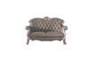 Vintage Charm Loveseat with Cozy Pillows