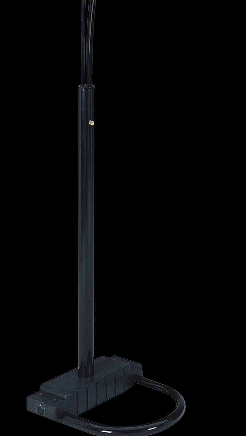 Stylish Black Multi-Head Floor Lamp