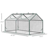 Mini Greenhouse with Roll-Up Windows