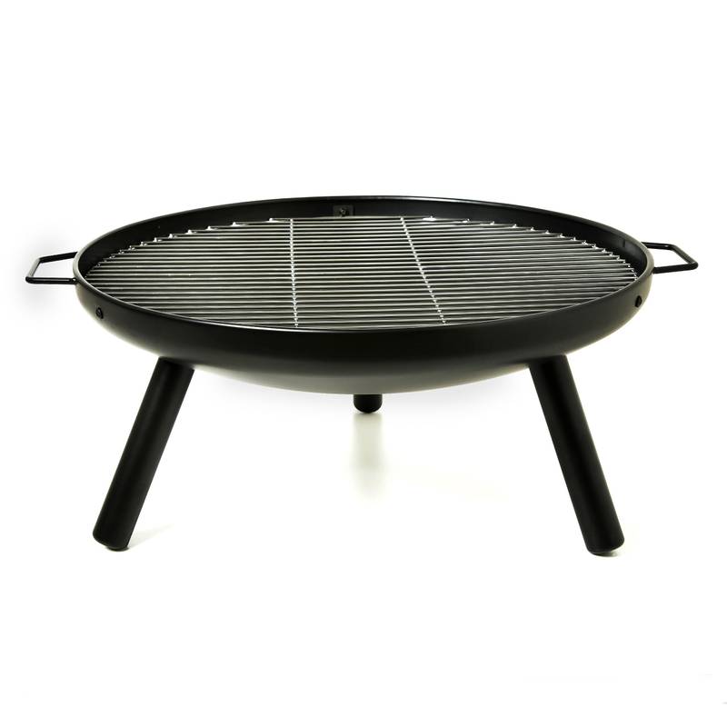 Cozy Outdoor Fire Bowl with Grill Rack