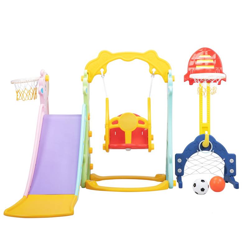 Ultimate Fun Slide & Swing Playset
