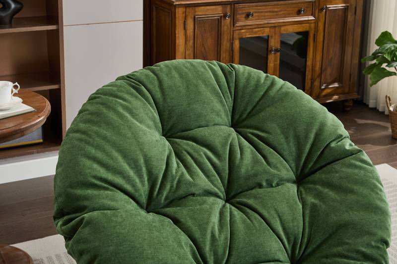 Cozy Swivel Papasan Chair