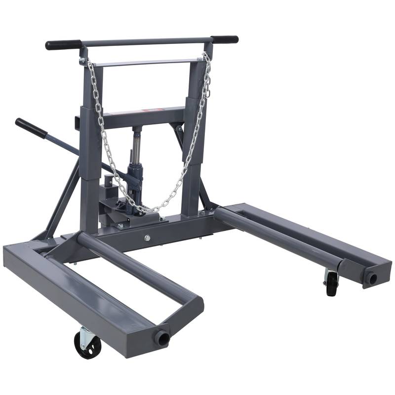 Heavy-Duty Adjustable Dolly for Big Trucks