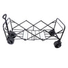 Ultimate Folding Wagon - Garden & Beach Buddy in Black & Orange