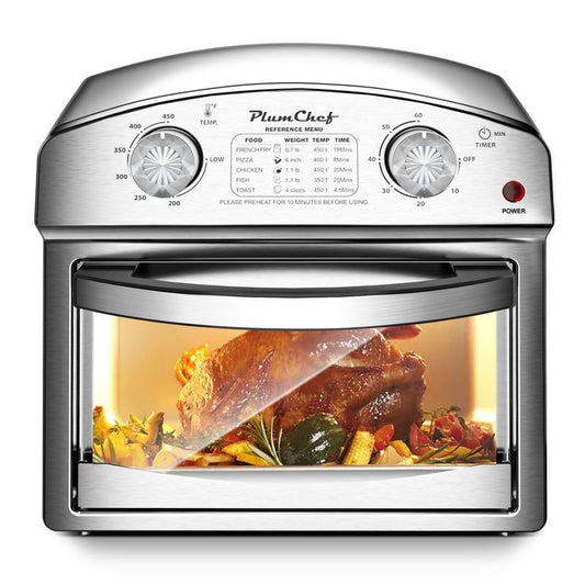 Versatile Silver Convection Oven – Bake, Roast, Toast & More!