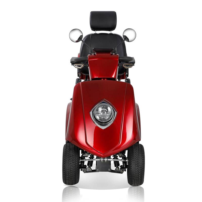 Swift Ride 4-Wheel Scooter for Adults & Seniors - Red