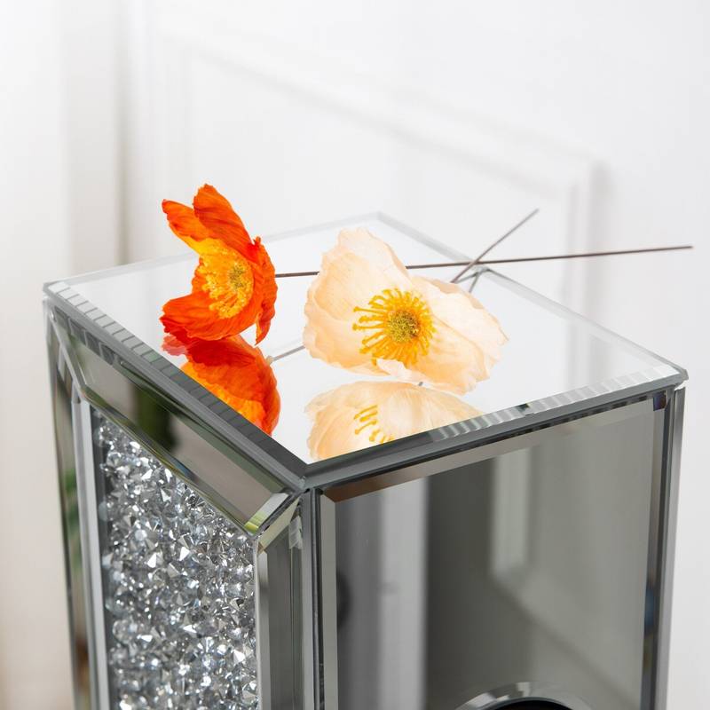 Glamour Glass Diamond Wine Holder