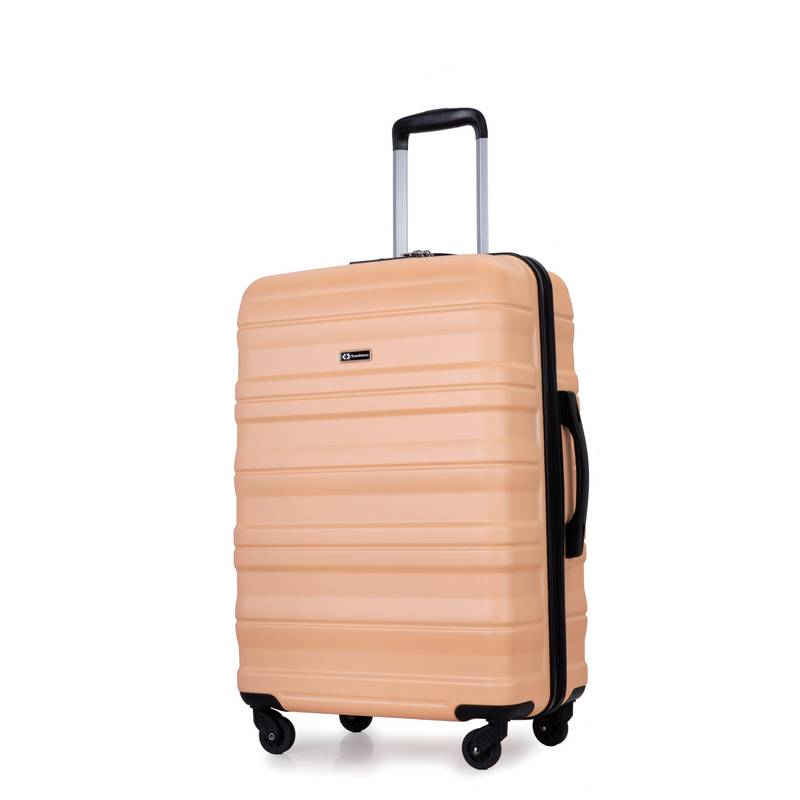 Peachy Traveler: Lightweight Expandable Luggage Set
