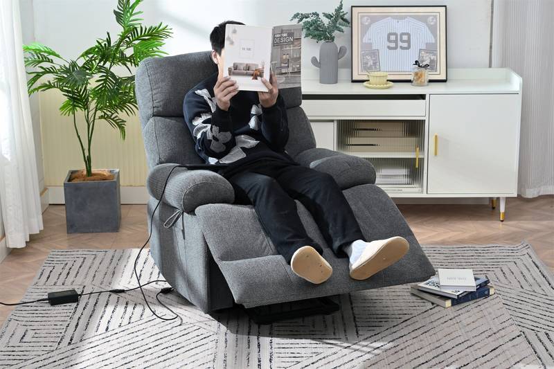 Cozy Recliner for Seniors with Remote Control