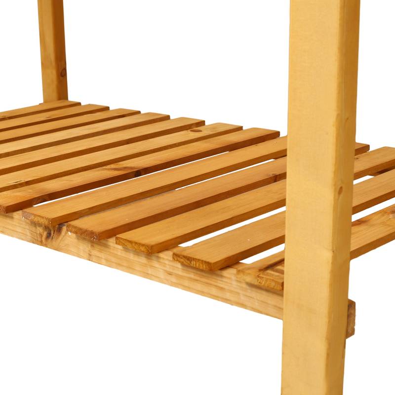 Garden Buddy Elevated Planter with Foldable Table & Storage