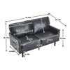 Chic USB Loveseat Sofa