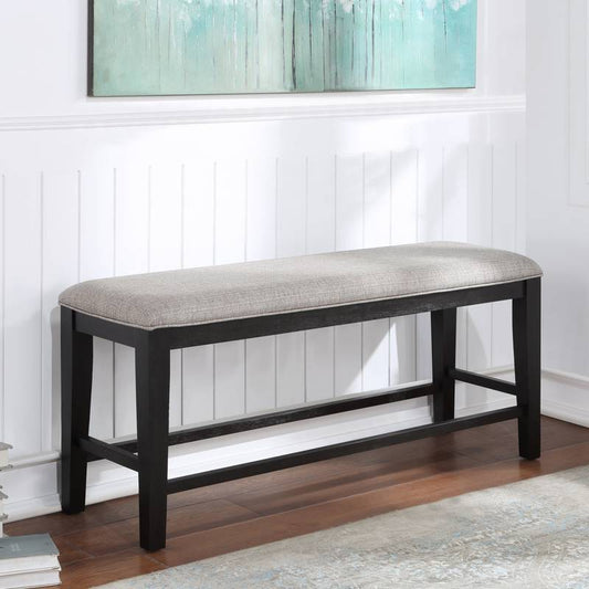 Halle Dark Brown Counter Bench