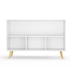 Cozy Cubby Kids Bookcase with Fun Fabric Drawers