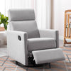 Cozy Gray Rocking Nursery Chair