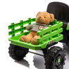 Electric Adventure Tractor with Trailer for Kids