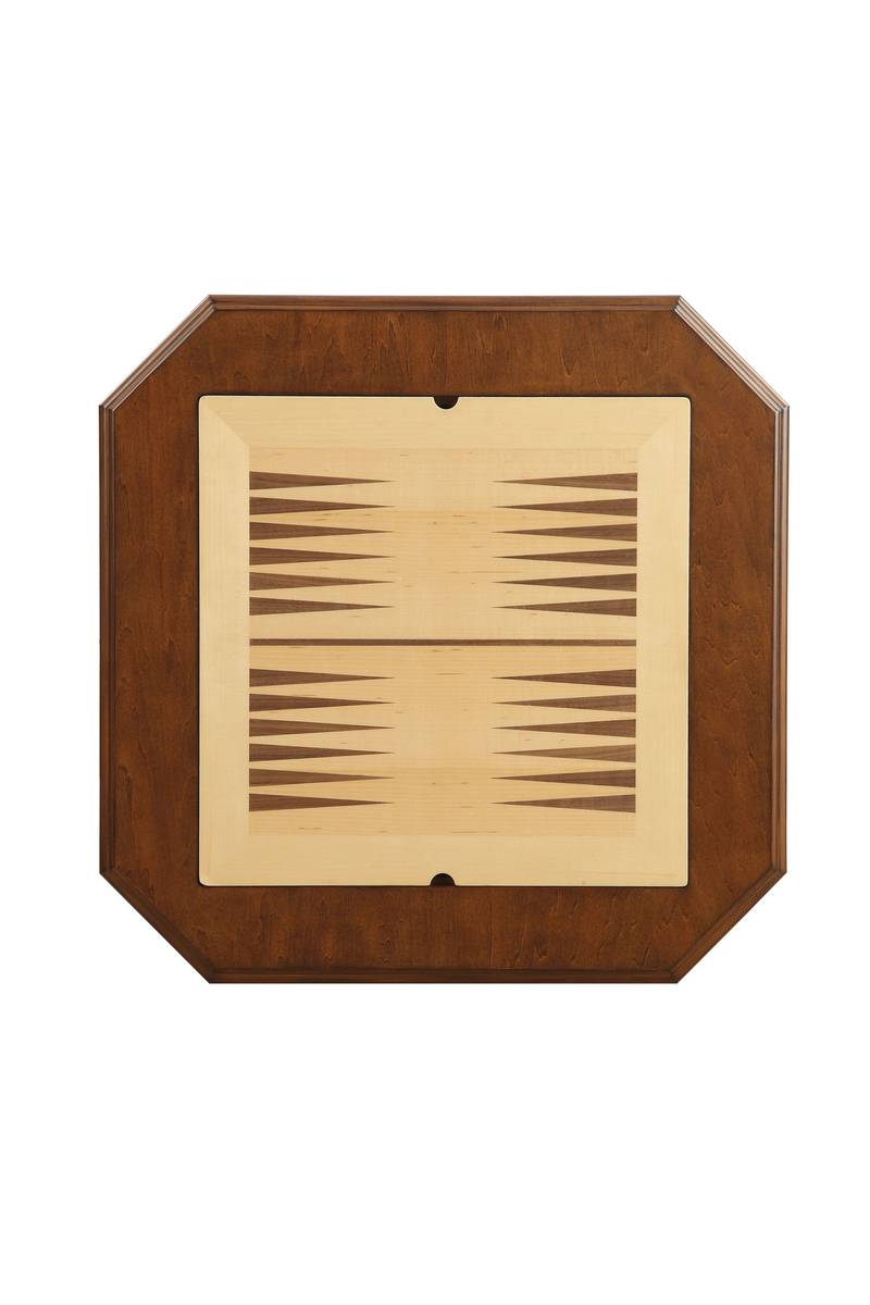 Cherry Finish Reversible Game Table