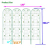 Garden Glow Trellis Set - Rustproof Climbing Plant Support