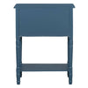 Navy Slim Storage Console Table