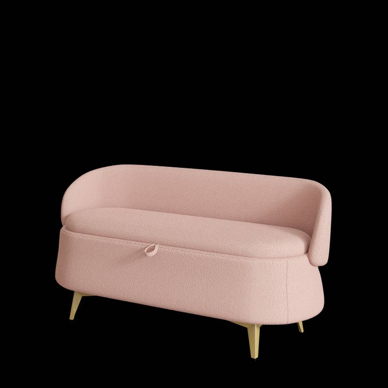 Dreamy Teddy Long Storage Sofa Stool