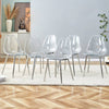 Clear Chic Dining Chairs Set