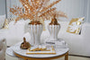 Elegant White Ginger Jar with Lid
