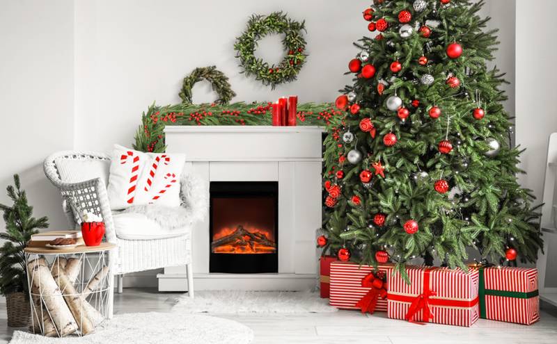 Glowing Faux Spruce Garland