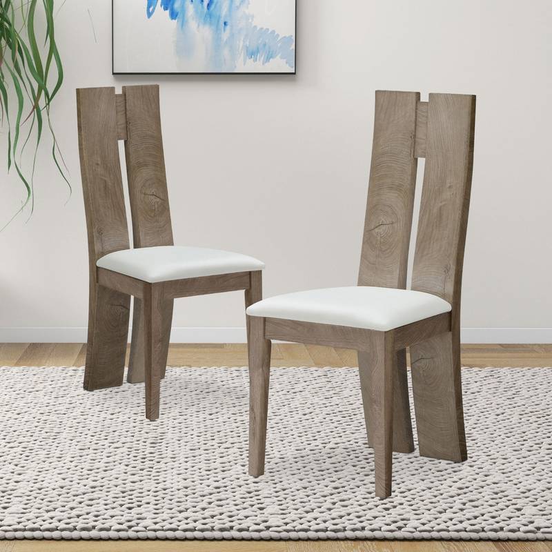 Sleek Comfort Dining Chairs - Set of Two