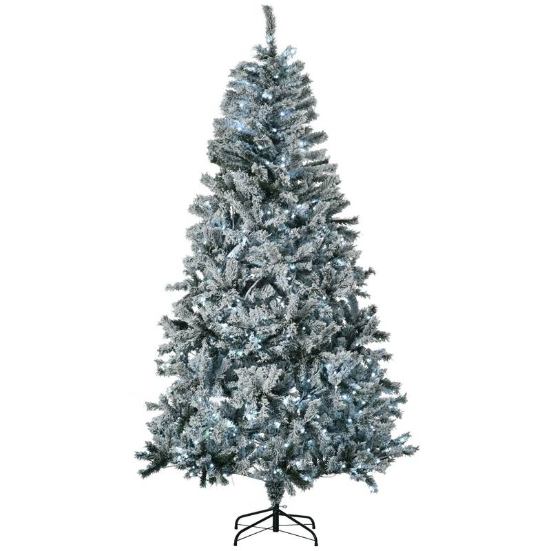 Frosted Christmas Glow Tree