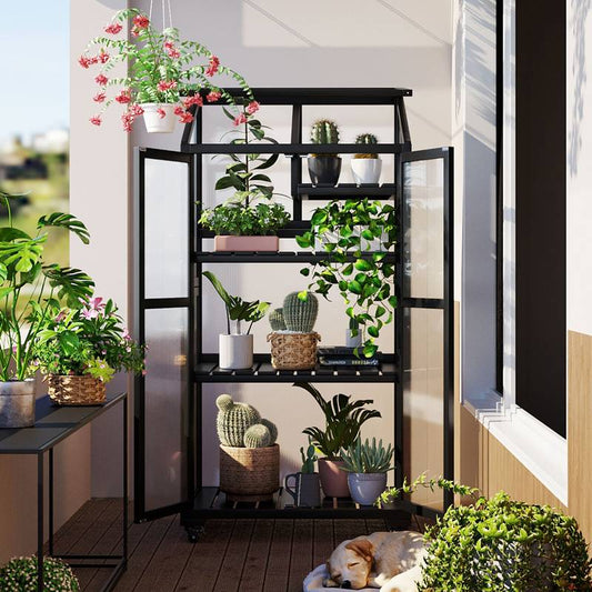 Easy-Glide Greenhouse Garden Haven